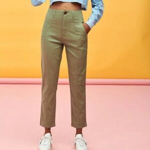 Lucy & Yak NWT Camden pants sage green size 30